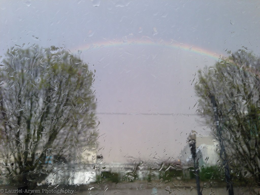 Rain Storm Rainbow