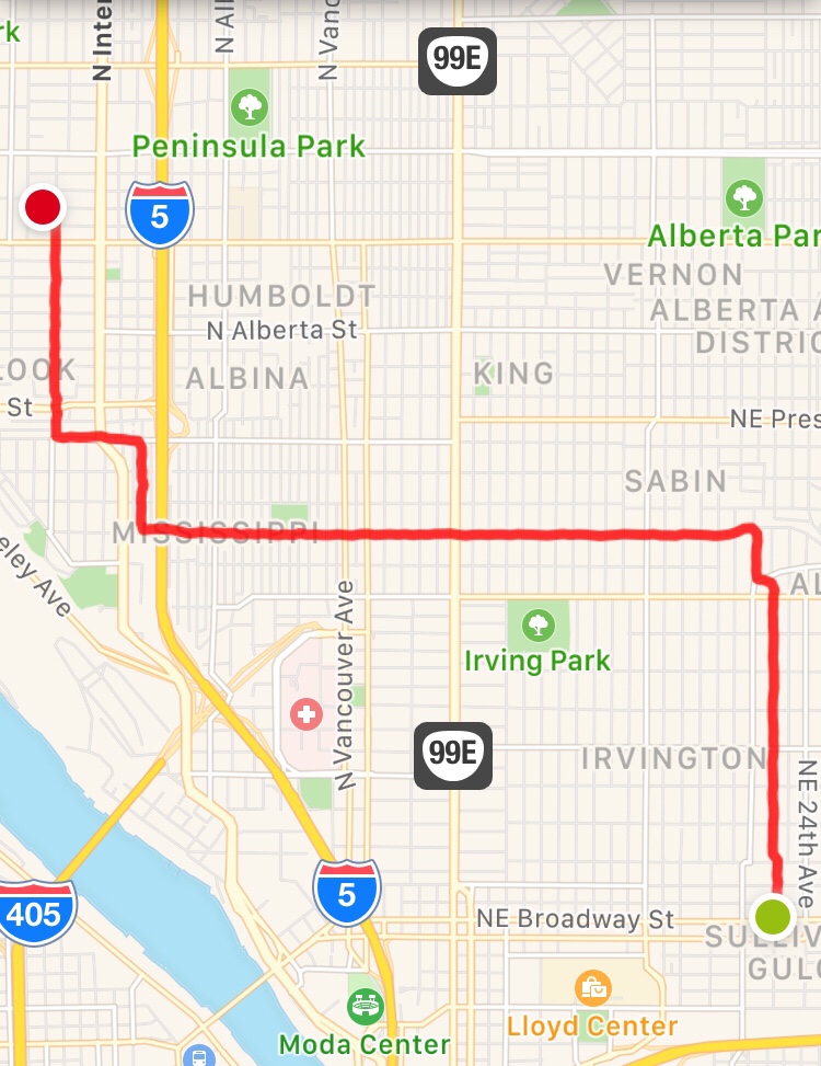 A Walk to North Portland: Poetry, Spring Flowers, and Empty&nbsp;Streets